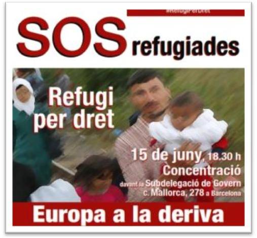 Setmana de lluita per les persones refugiades (13 – 20 de juny)