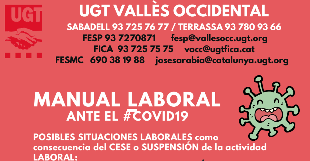 Escenaris laborals que genera el COVID19