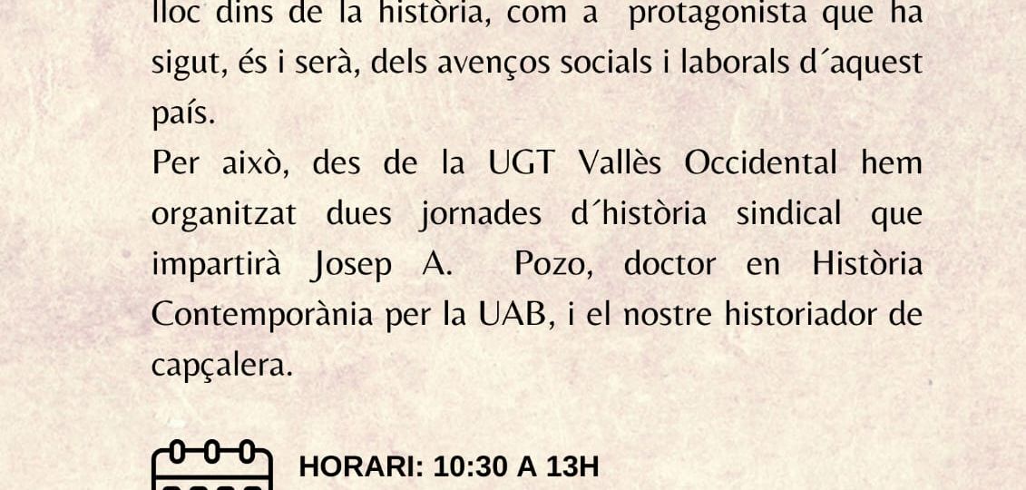 TALLER HISTORIA UGT