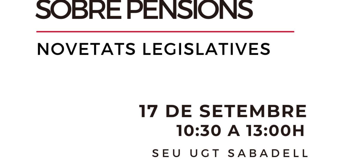 JORNADA PENSIONS NOVETATS