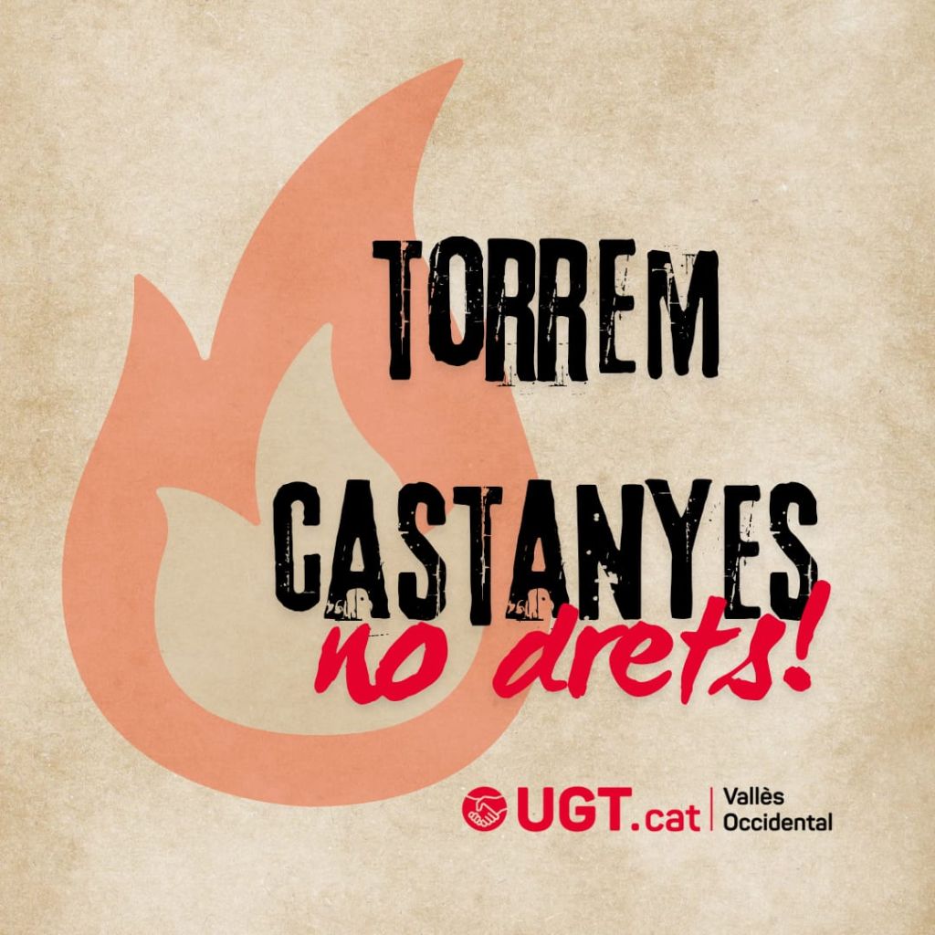 Torrem castanyes, no drets!