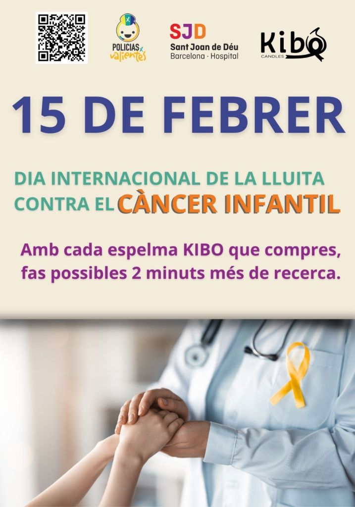 Espelmes solidàries per a la investigació del càncer infantil