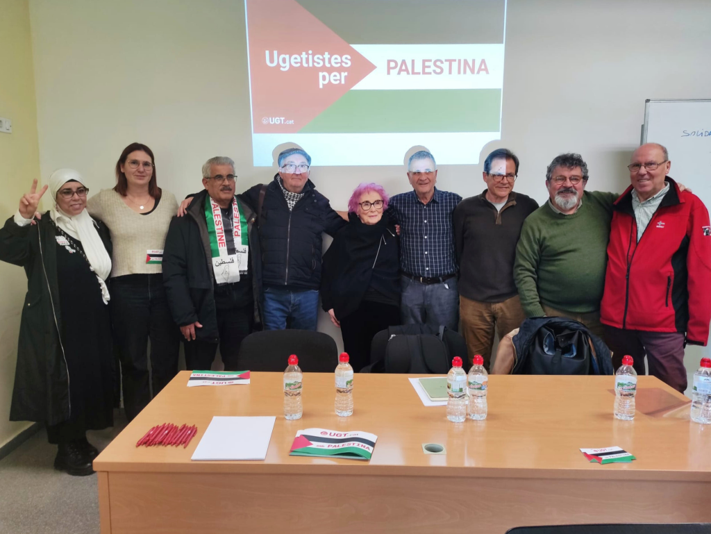 Constitució del comité 'Ugestistes per Palestina' al Vallès Occidental