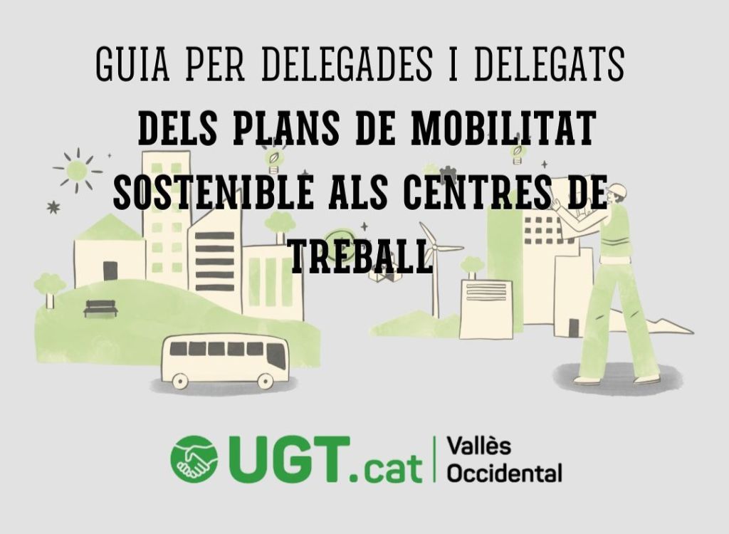 Guia per a delegats i delegades dels plans de mobilitat sostenible als centres de treball