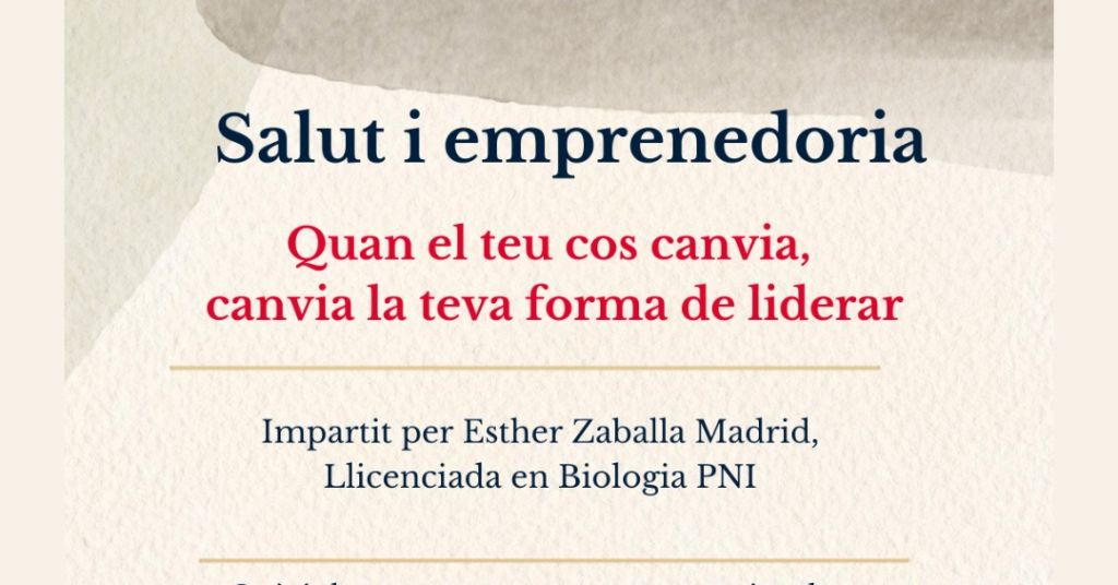 Jornada: salut, emprenedoria i treball