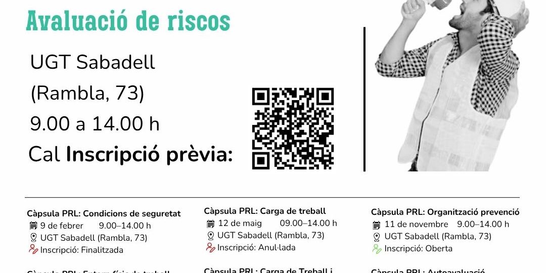 Càpsulas PRL evaluacio riscos